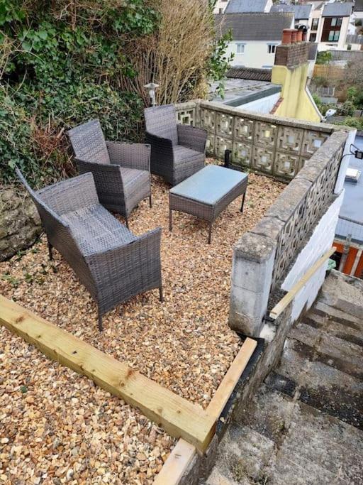 Fishermen'S Cottage With Log Burner, 2 Bathrooms & Sea Views From Garden Terraces The Mumbles Buitenkant foto