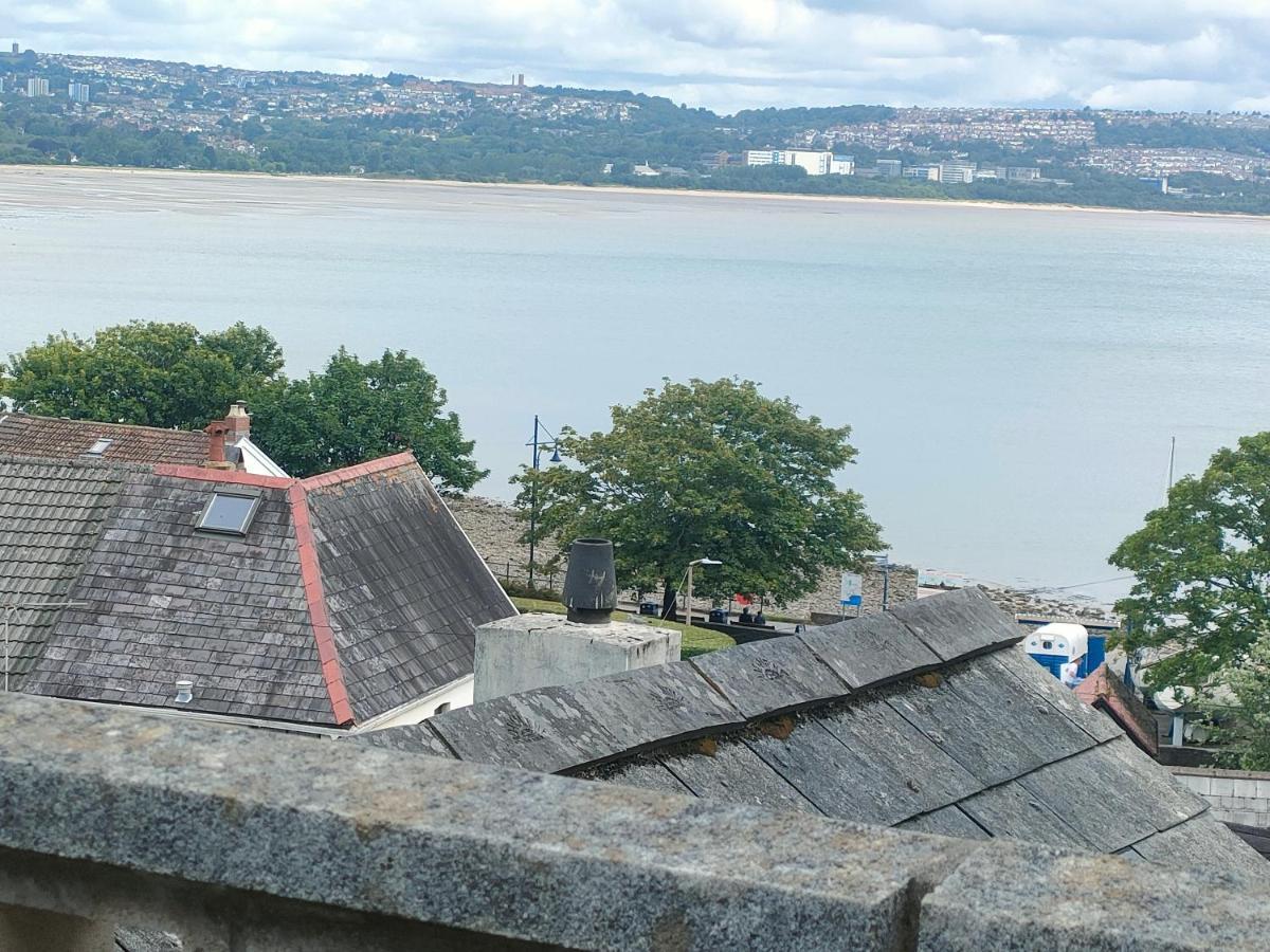 Fishermen'S Cottage With Log Burner, 2 Bathrooms & Sea Views From Garden Terraces The Mumbles Buitenkant foto