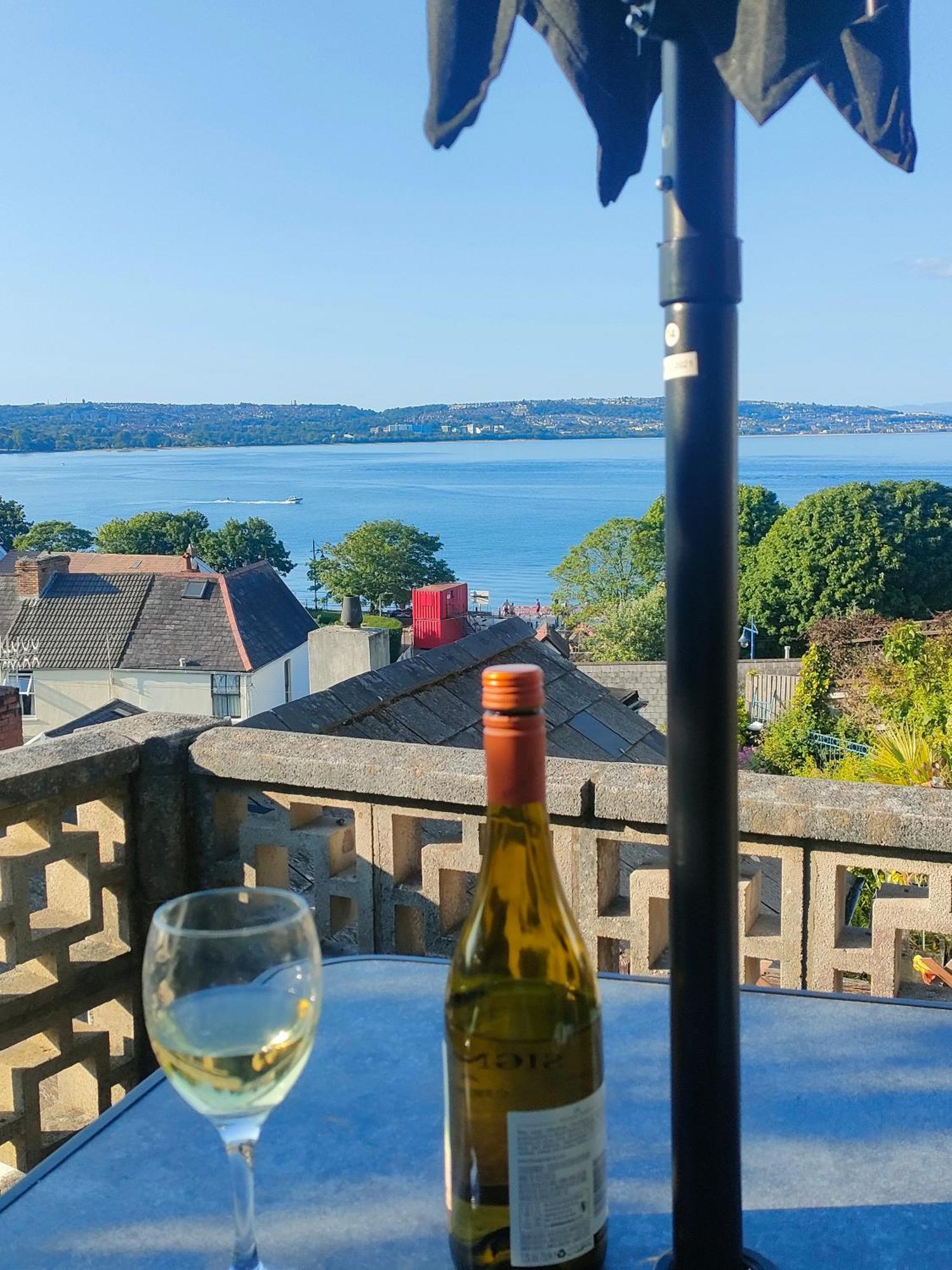 Fishermen'S Cottage With Log Burner, 2 Bathrooms & Sea Views From Garden Terraces The Mumbles Buitenkant foto