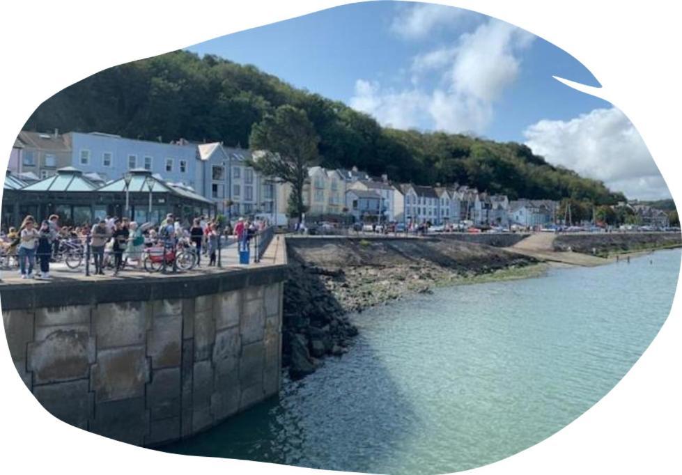 Fishermen'S Cottage With Log Burner, 2 Bathrooms & Sea Views From Garden Terraces The Mumbles Buitenkant foto